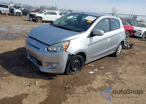 2014 Mitsubishi Mirage De from USA, damaged, VIN ML32A3HJ9EH013698